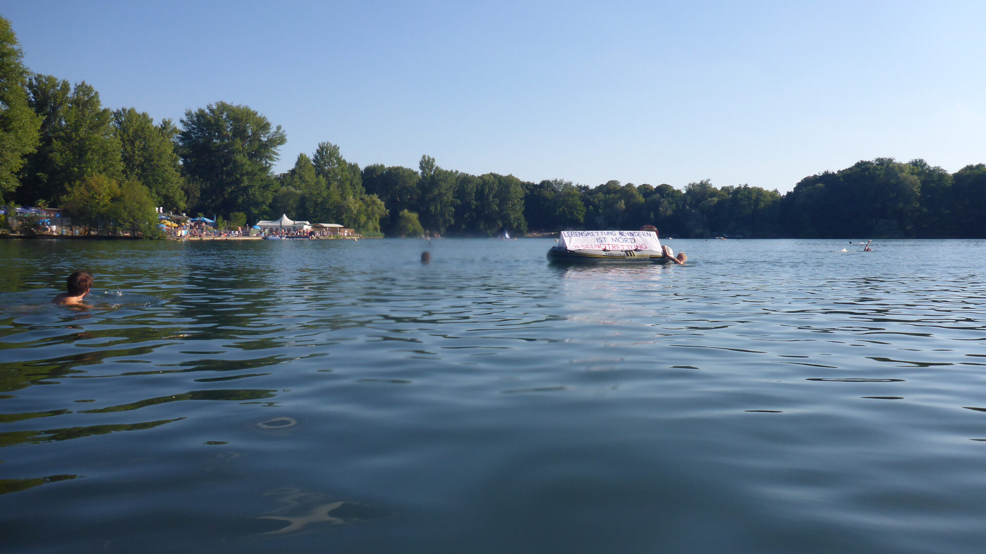 Baden im Weißen See