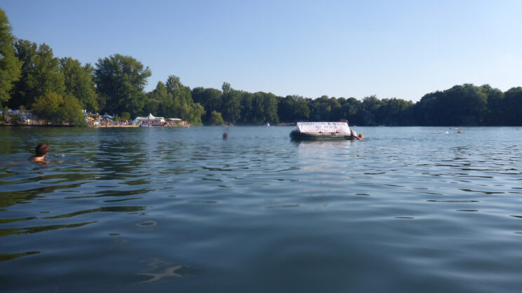 Baden im Weißen See